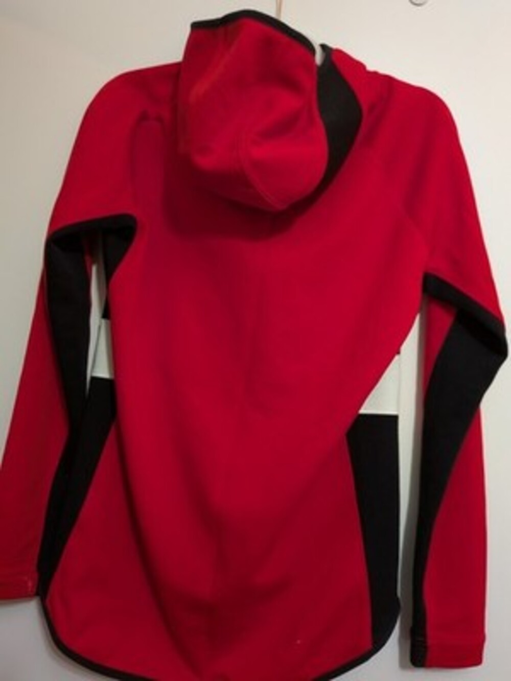 Nike Red Toronto Raptors Showtime Raglan Performance - Full-Zip Hoodie Women Med - Picture 5 of 5